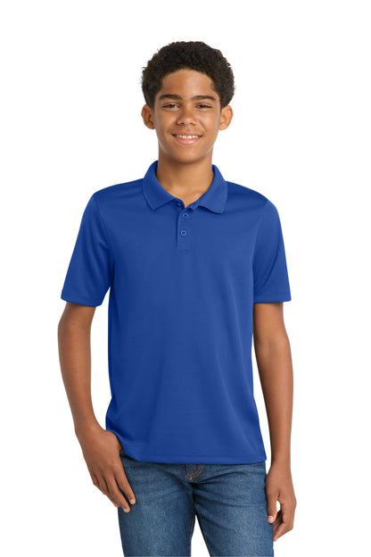 Sport-Tek Youth PosiCharge RacerMesh Polo. YST640